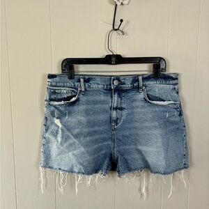 LOFT Light-med Blue Jean Shorts